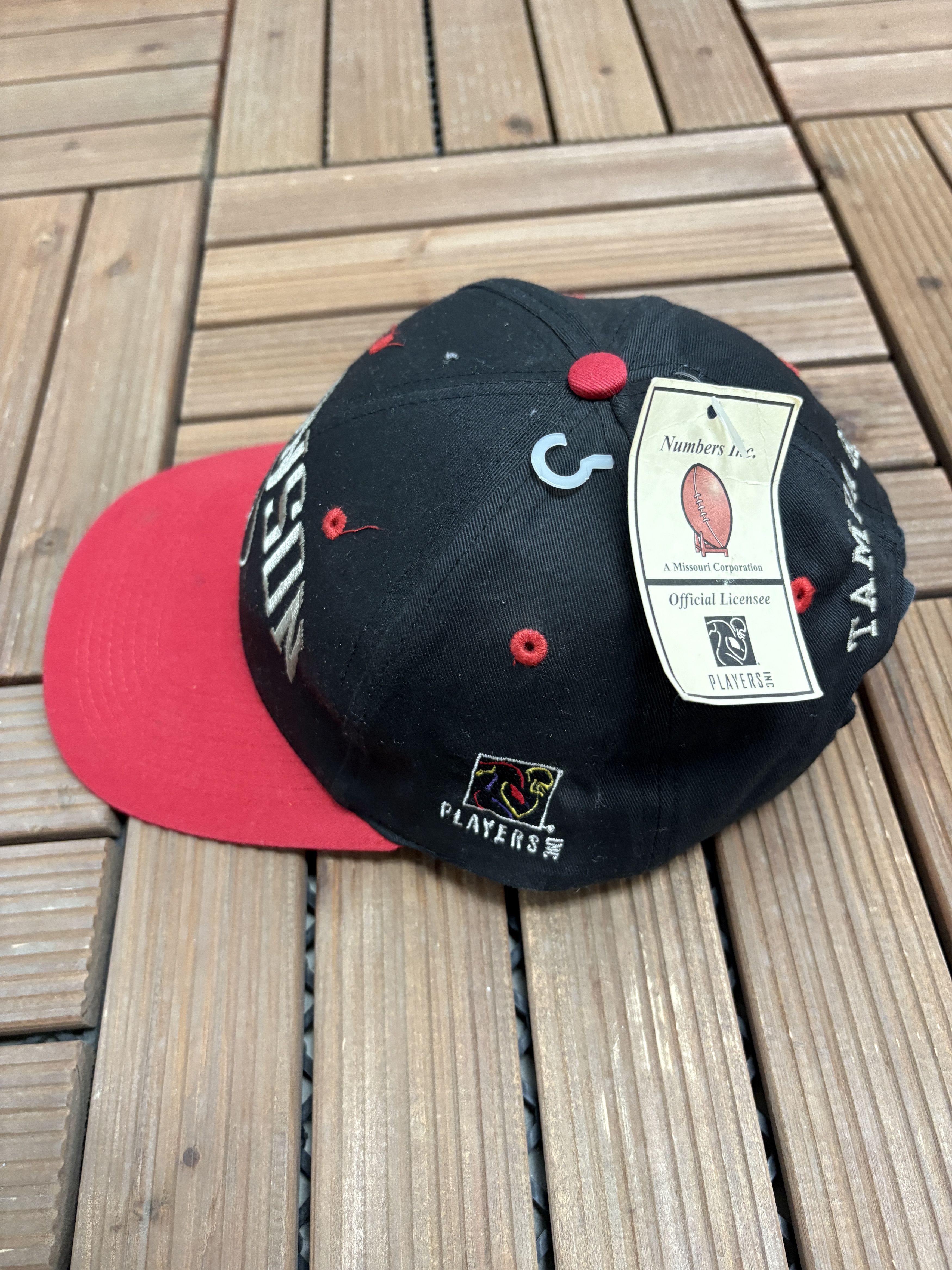 Vintage Tampa Bay Buccaneers Keyshawn Johnson Vintage Black Hat Size ONE SIZE - 4 Thumbnail