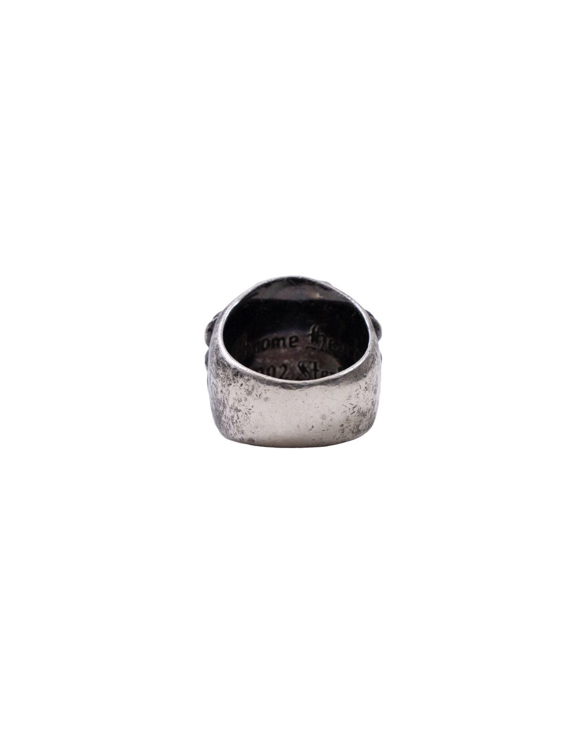 Chrome Hearts *VERY RARE* Chrome Hearts Black Rhodium Keeper Ring Size ONE SIZE - 4 Thumbnail