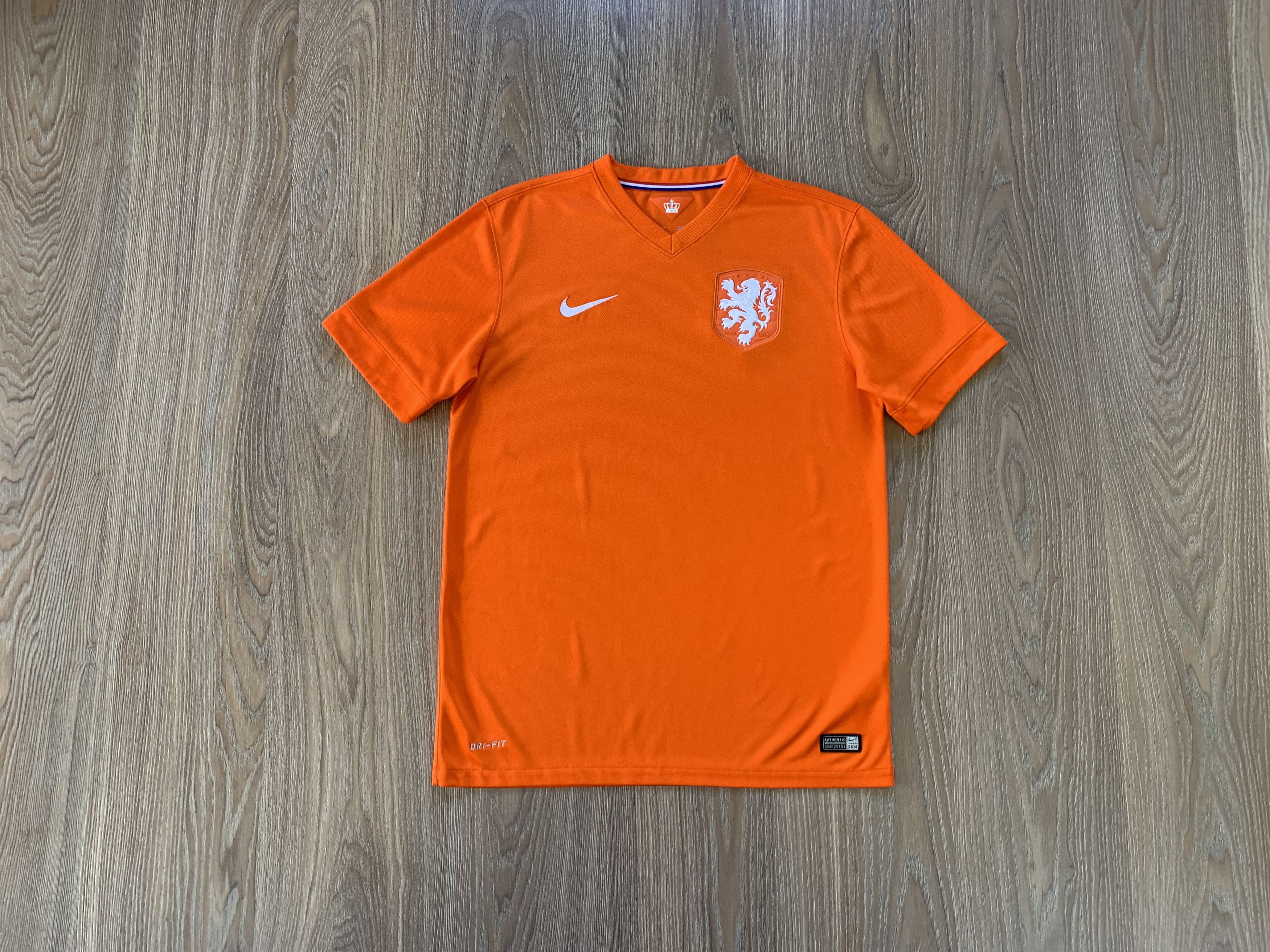 Nike Nike Netherlands Home Shirt 2014-2015 Size US M / EU 48-50 / 2 - 1 Thumbnail