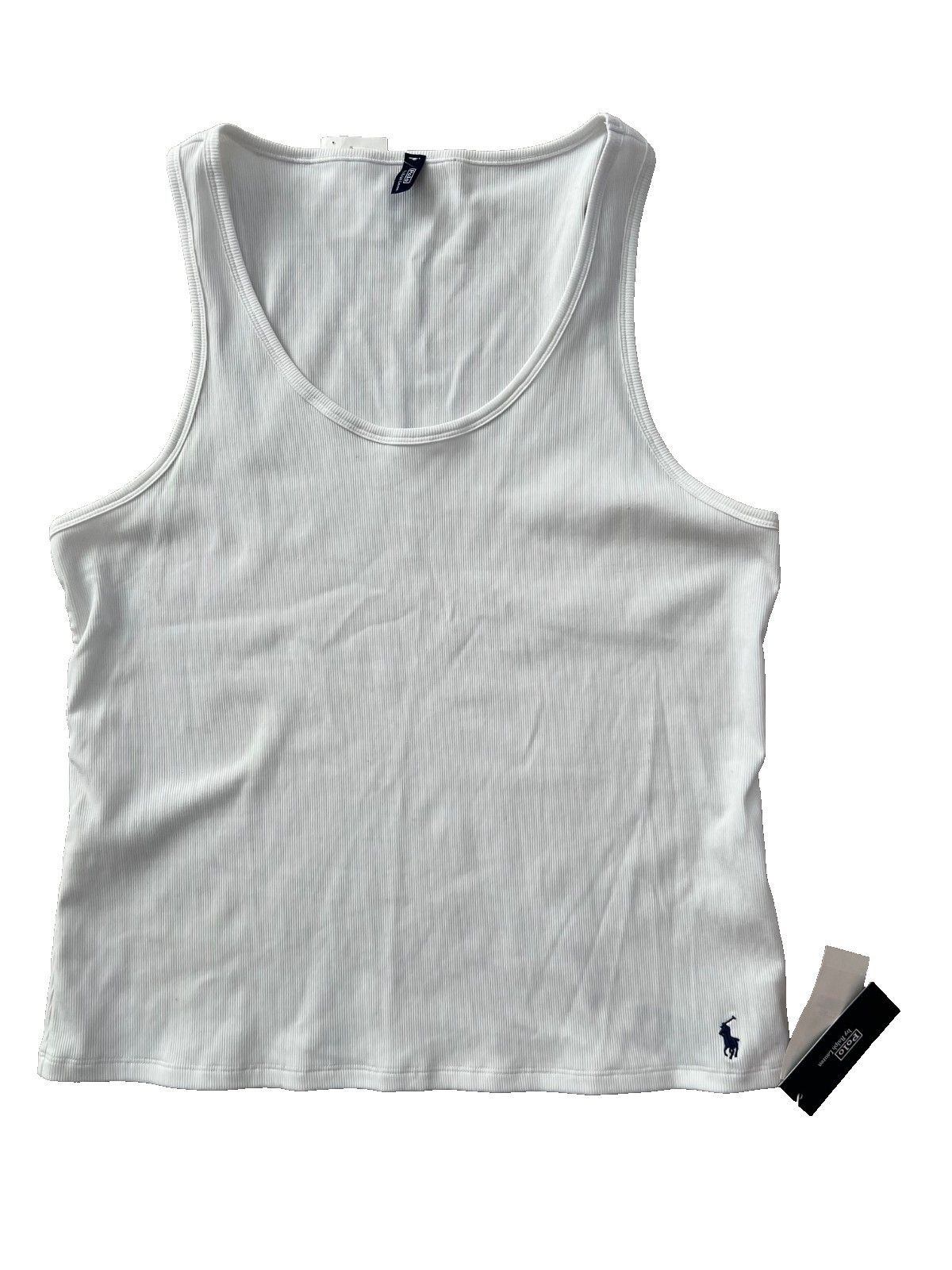 Polo Ralph Lauren Polo Ralph Lauren Loungewear Rib Tank White ( XXL ) Size XXL / US 16-18 / IT 52-54 - 1 Thumbnail