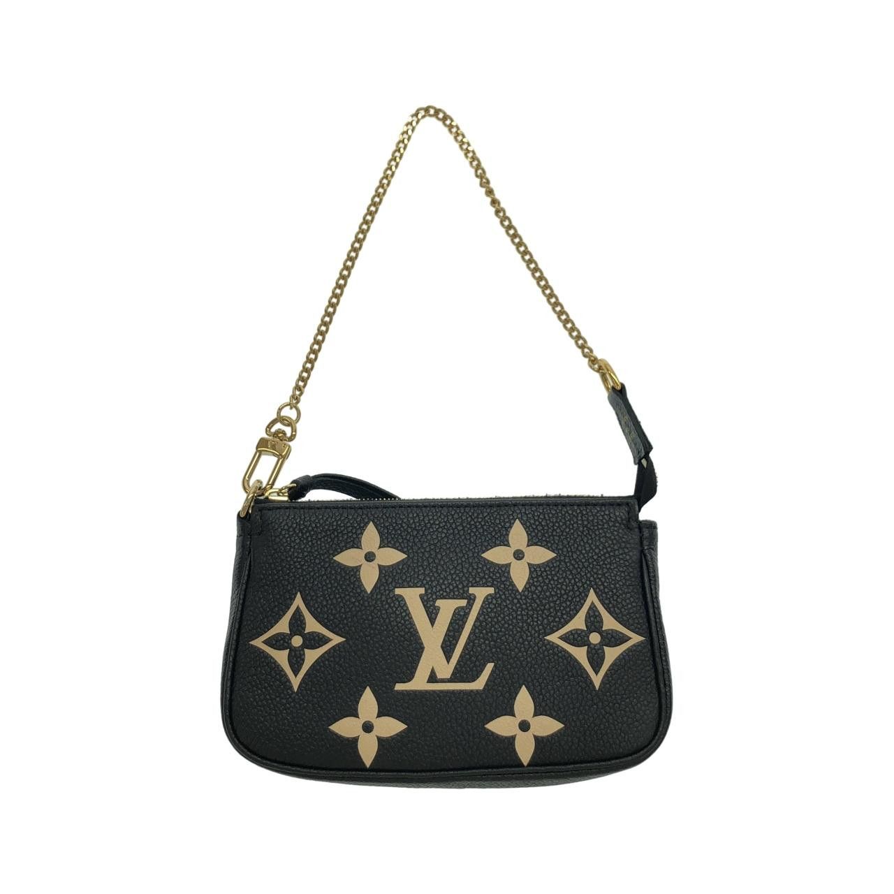 Louis Vuitton Louis Vuitton Louis Vuitton Two-Tone Monogram Empreinte Accessory Pouch Leather Other M80732 DUTY FREE for USA Size ONE SIZE - 1 Thumbnail