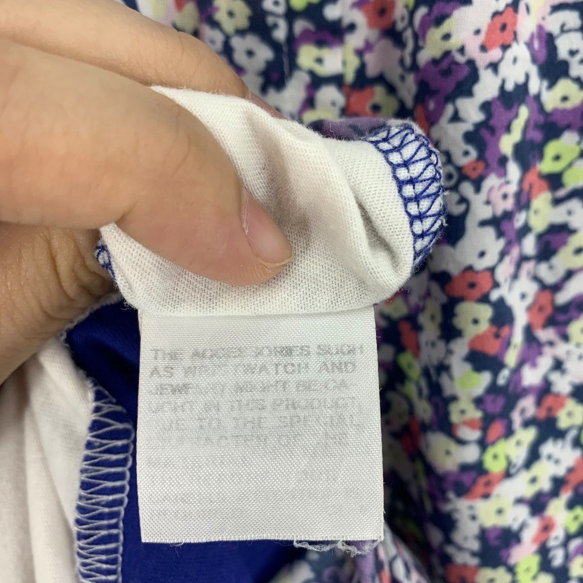 Issey Miyake × mercibeaucoup MERCIBEAUCOUP Cropped Baggy relaxed stylish floral women tee Size XXL / US 16-18 / IT 52-54 - 12 Thumbnail