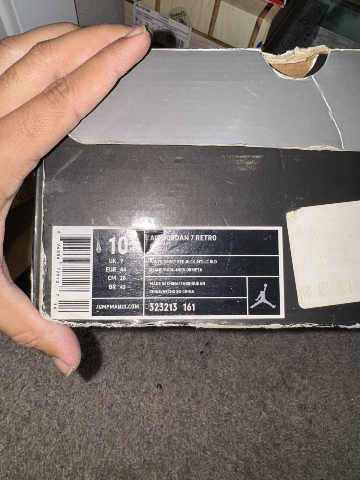 Jordan Brand Air Jordan Retro 7 OC Miro Size 10 Size US 9.5 / EU 42-43 - 10 Thumbnail