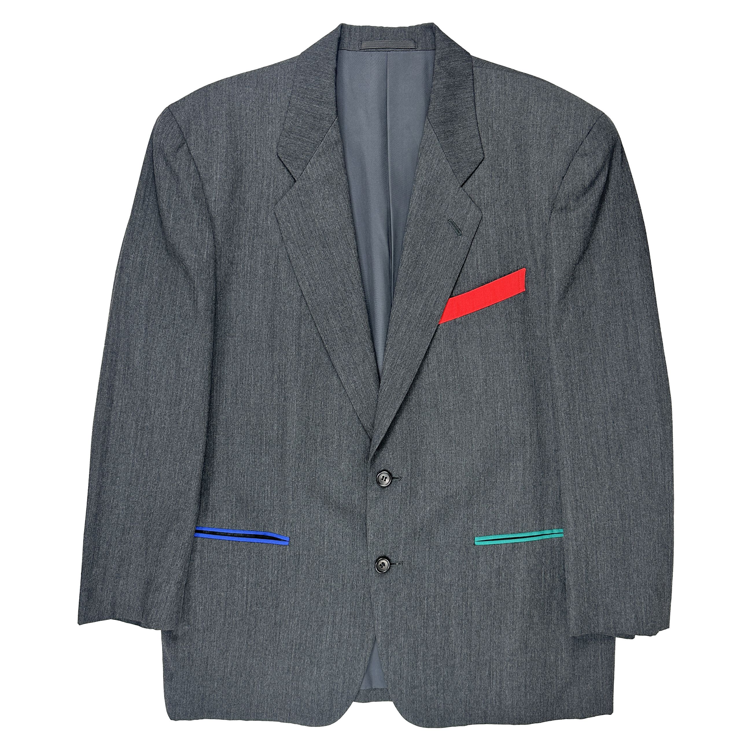 Comme des Garcons Homme Plus AD1988 Tri-Colored Blazer Size US M / EU 48-50 / 2 - 1 Preview