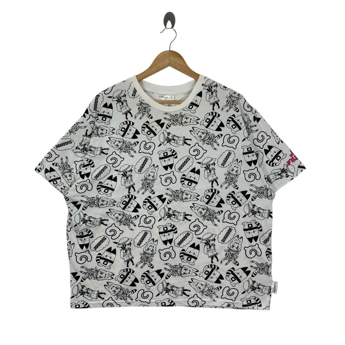 KEMONO FRIENDS Overprint Anime Japanese Video Games Shirt