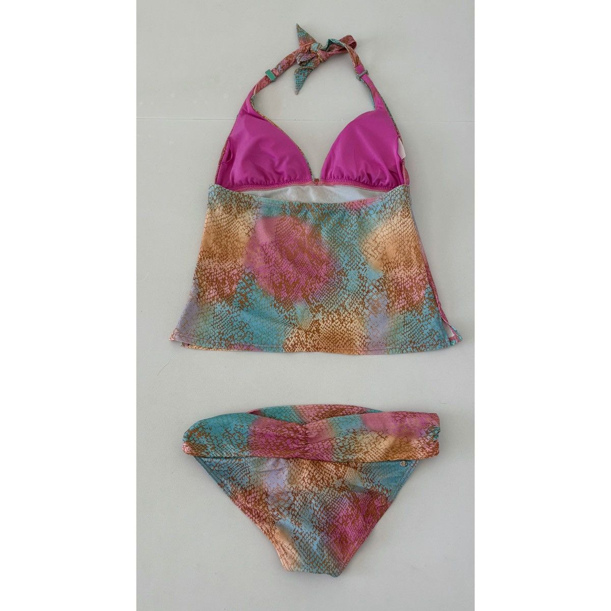 Other Raisins Snakeskin Tankini Top Bottoms Swimwear Set Size S ✨ Size S / US 4 / IT 40 - 6 Thumbnail