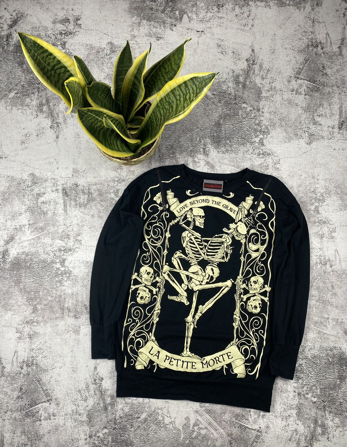 Band Tees Vintage Japanese Y2K Jaw Breaker Devil Skeleton Longsleeve Size US M / EU 48-50 / 2 - 1 Thumbnail