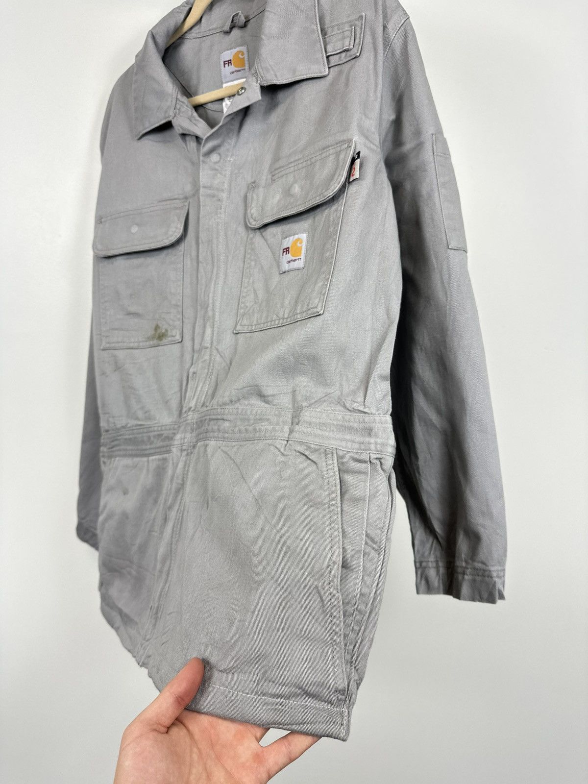Carhartt Vintage Carhartt Flame Resistant Utility Work Detroit Jacket Size US L / EU 52-54 / 3 - 8 Thumbnail