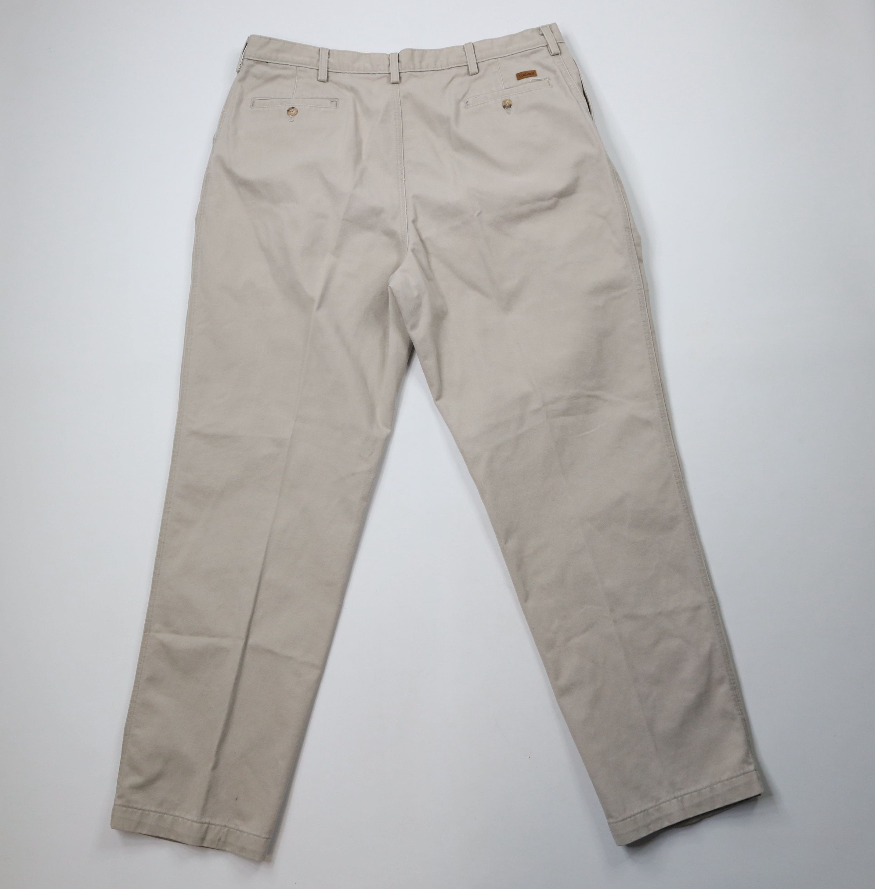 Carhartt × Vintage Vintage Y2K 2000 Carhartt Wide Leg Chino Pants Cotton Stone Size US 40 / EU 56 - 9 Thumbnail