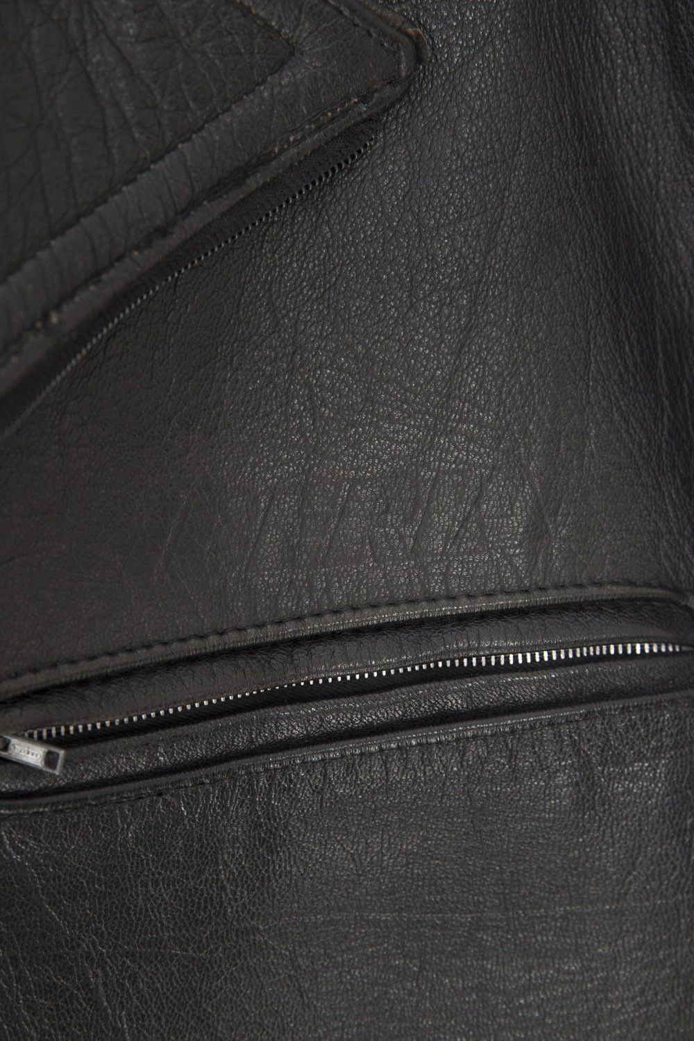 Vintage Vintage 1970's black leather perfecto jacket Size US L / EU 52-54 / 3 - 8 Thumbnail