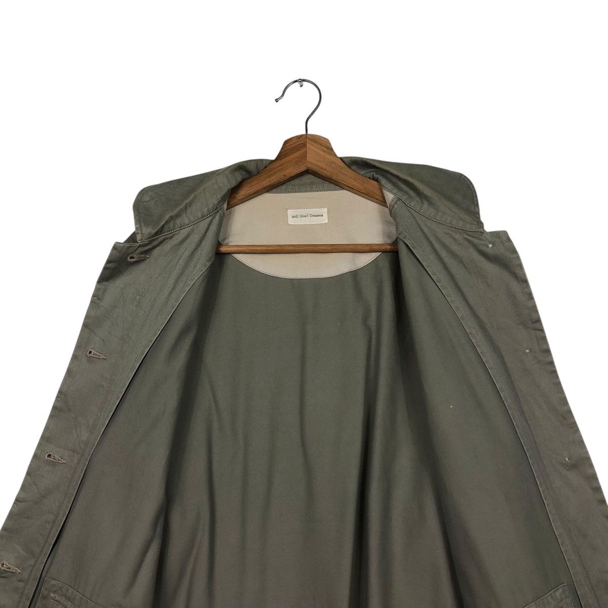 Japanese Brand × Vintage 📌Vtg Chore Work Jacket Button One Shot Dreams Issey Miyake Size US M / EU 48-50 / 2 - 15 Thumbnail