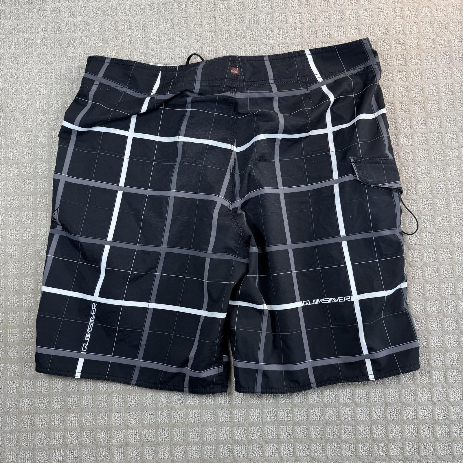 Quiksilver Quiksilver Board Shorts Plaid Swim Trunks XL 39 Size US 36 / EU 52 - 8 Thumbnail
