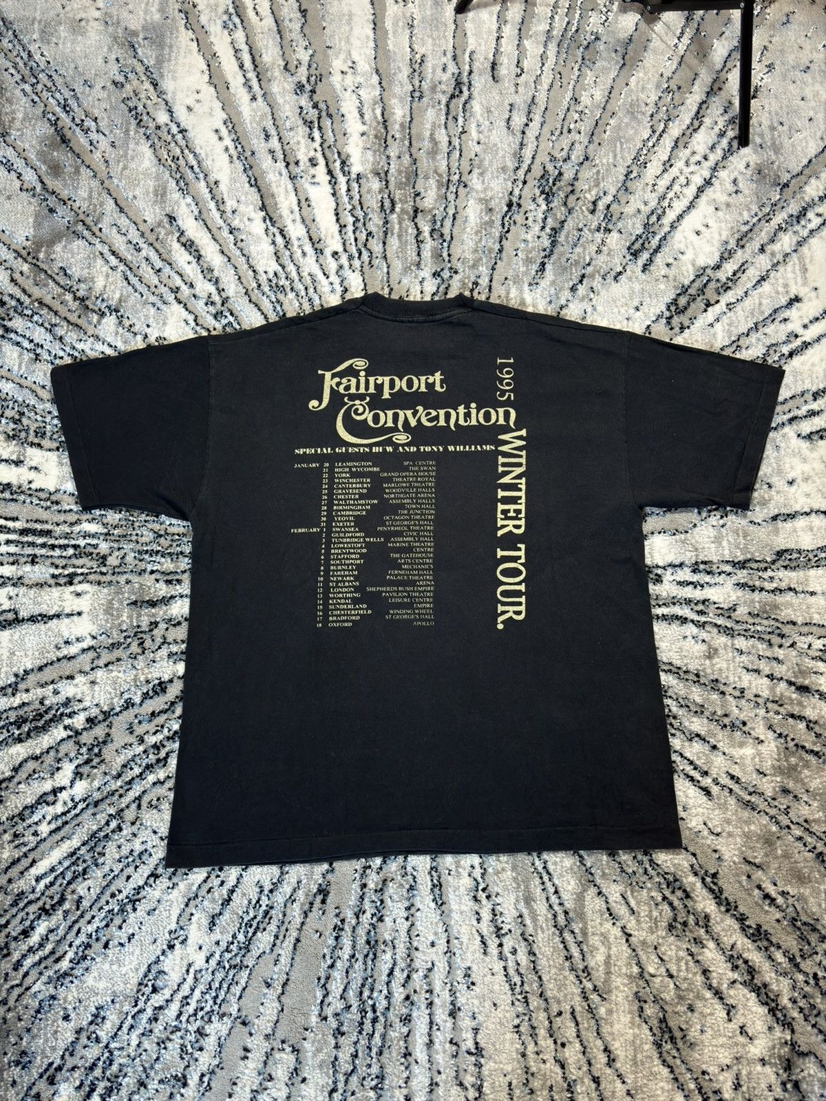 Band Tees × Vintage 1995 Vintage Fairport Convention Cropredy Fest Crew T-Shirt Size US XL / EU 56 / 4 - 3 Thumbnail