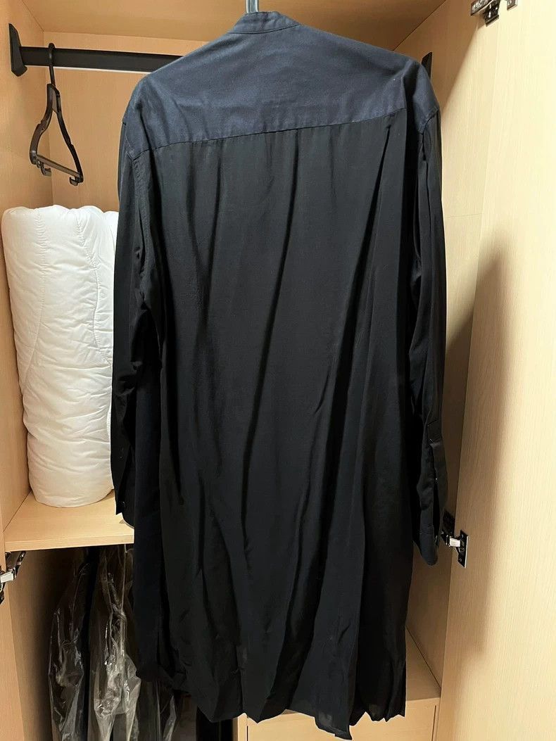 Yohji Yamamoto Yohji Yamamoto Yohji Yamamoto Black Long Sleeve Shirt-2506 Size US S / EU 44-46 / 1 - 2 Thumbnail