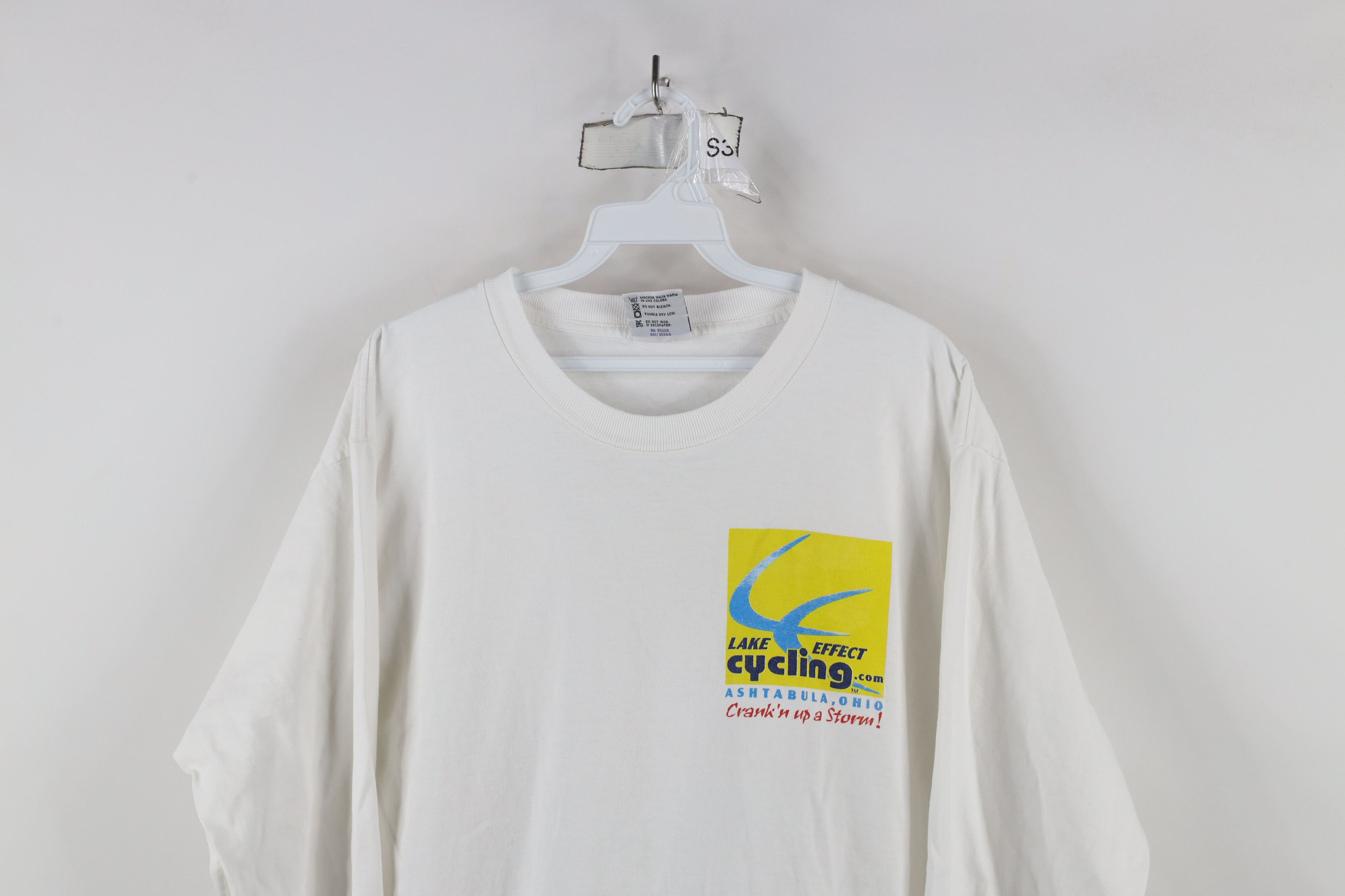 Vintage Vintage Cycling Ashtabula Ohio Long Sleeve T-Shirt USA Size US L / EU 52-54 / 3 - 2 Thumbnail