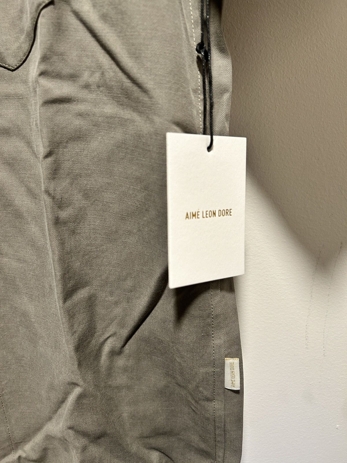 Aime Leon Dore Aime Leon Dore washed leisure shirt olive Size US S / EU 44-46 / 1 - 2 Thumbnail