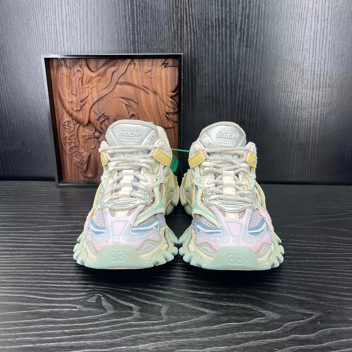 Balenciaga Balenciaga Track 2 White Blue Pink Sneakers Size 35 with Box Size US 4.5 / IT 34.5 - 6 Thumbnail