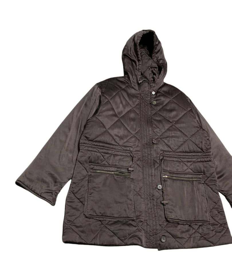 Guess Vintage 90s Guess Quilted Puffer Jacket Size US XL / EU 56 / 4 - 2 Thumbnail