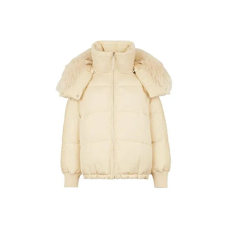Fendi o1s1wg110125 Jacket in Beige Size L / US 10 / IT 46 - 1 Thumbnail