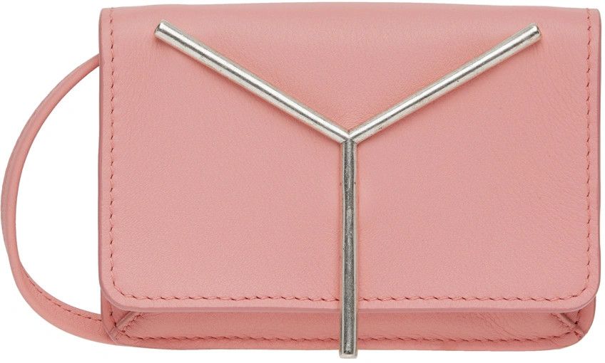 Y/Project o1mle0524 Size: OS Y Mini Wallet in Pink Size ONE SIZE - 1 Thumbnail