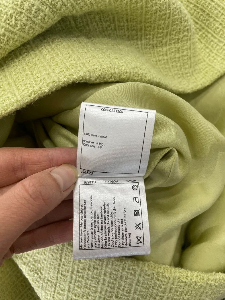 Chanel Chanel Equestrian series avocado green dress Size M / US 6-8 / IT 42-44 - 6 Thumbnail