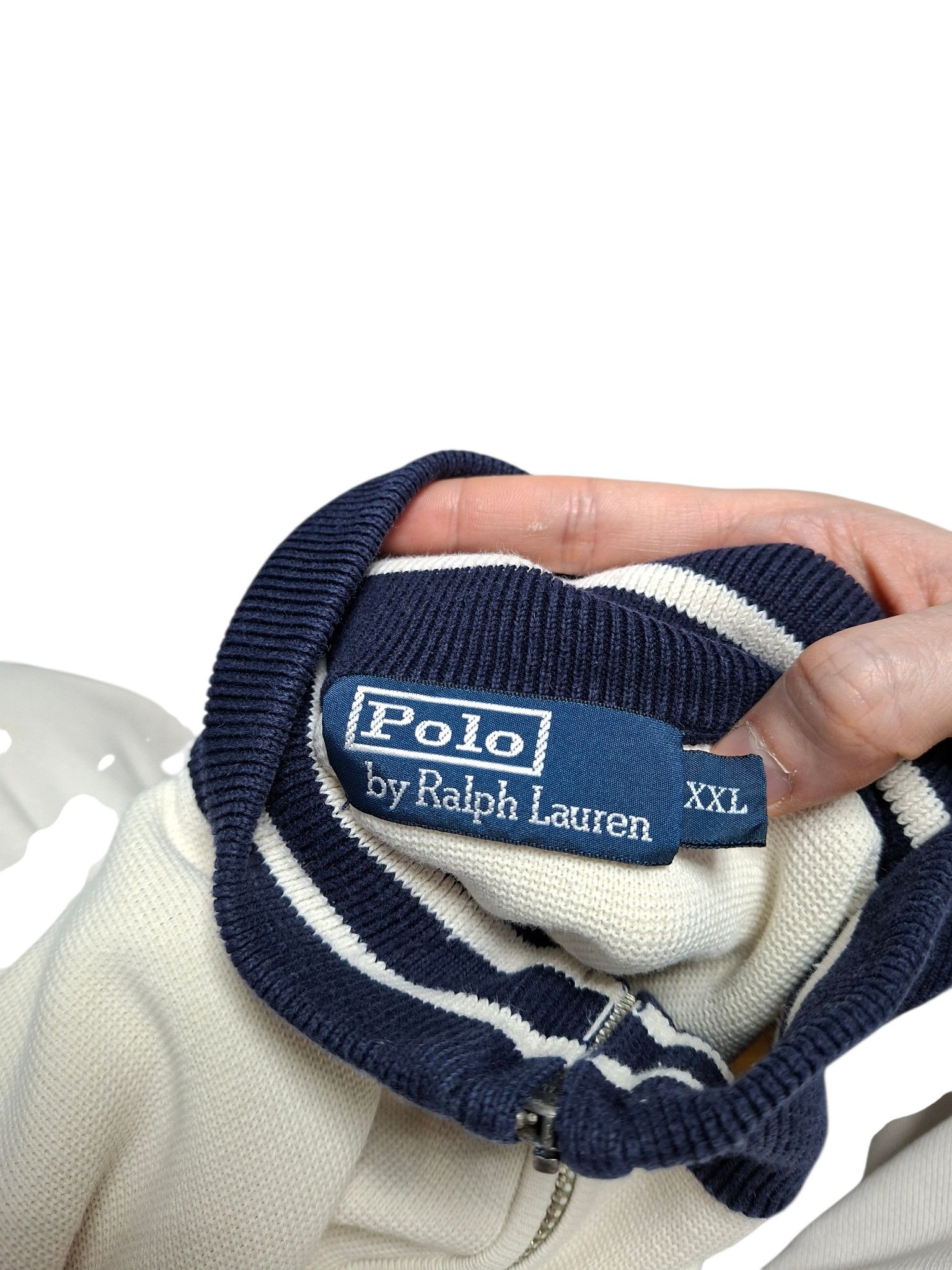 Polo Ralph Lauren POLO RALPH LAUREN VINTAGE LUXURY 1/3 ZIP SWEATSHIRT Size US XXL / EU 58 / 5 - 5 Thumbnail