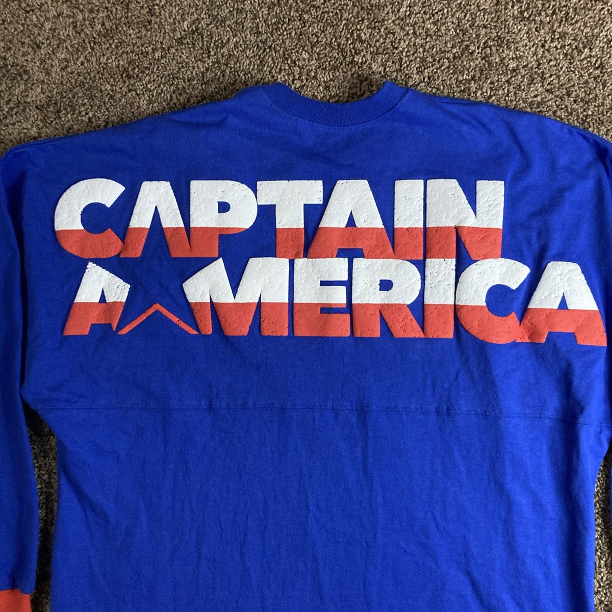 Disney Disney x Marvel Avengers Captain America Spirit Jersey Shirt Size US L / EU 52-54 / 3 - 12 Thumbnail