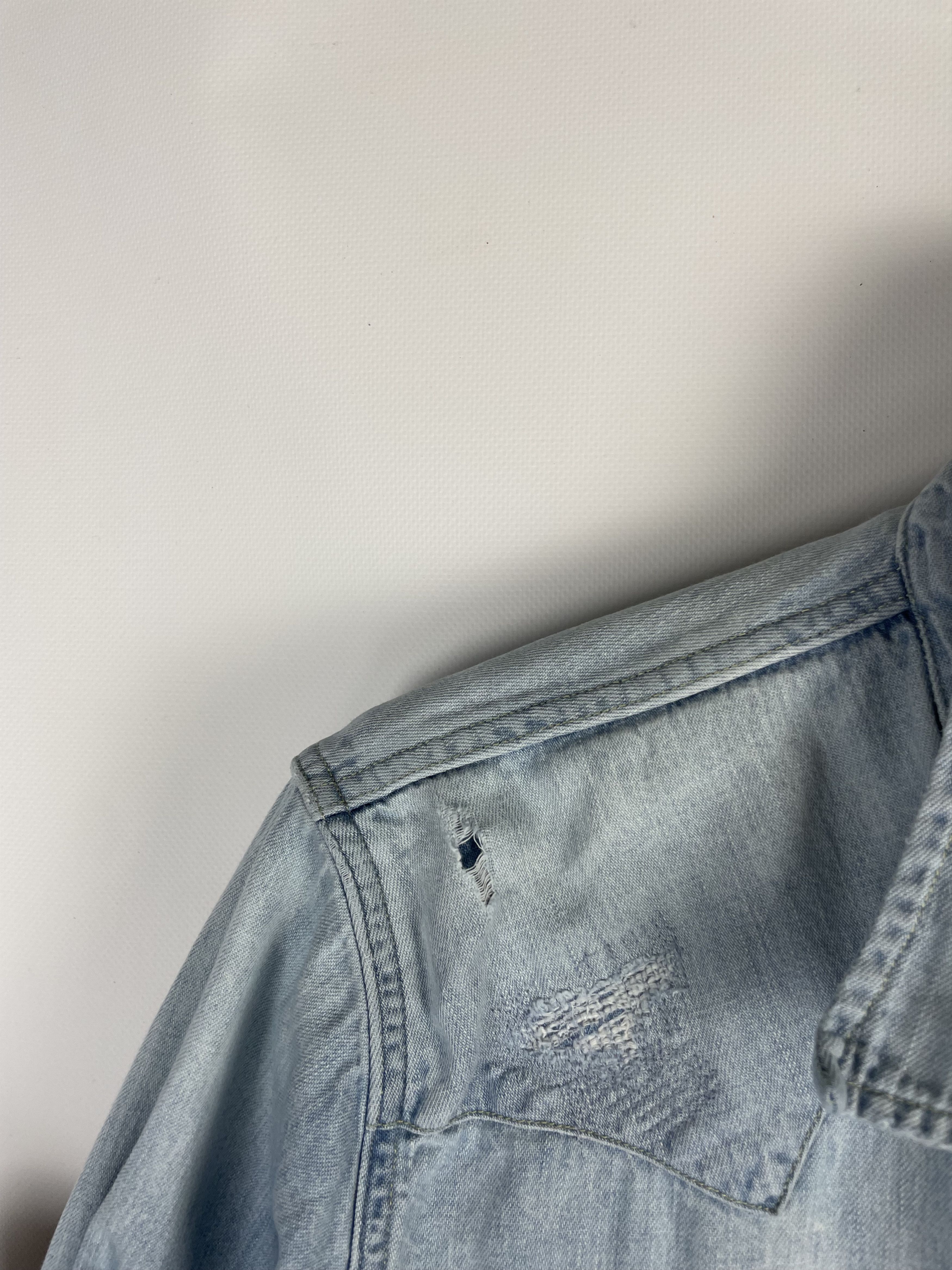 Polo Ralph Lauren Polo Ralph Lauren Vintage Mens Denim Shirt Size US L / EU 52-54 / 3 - 6 Thumbnail