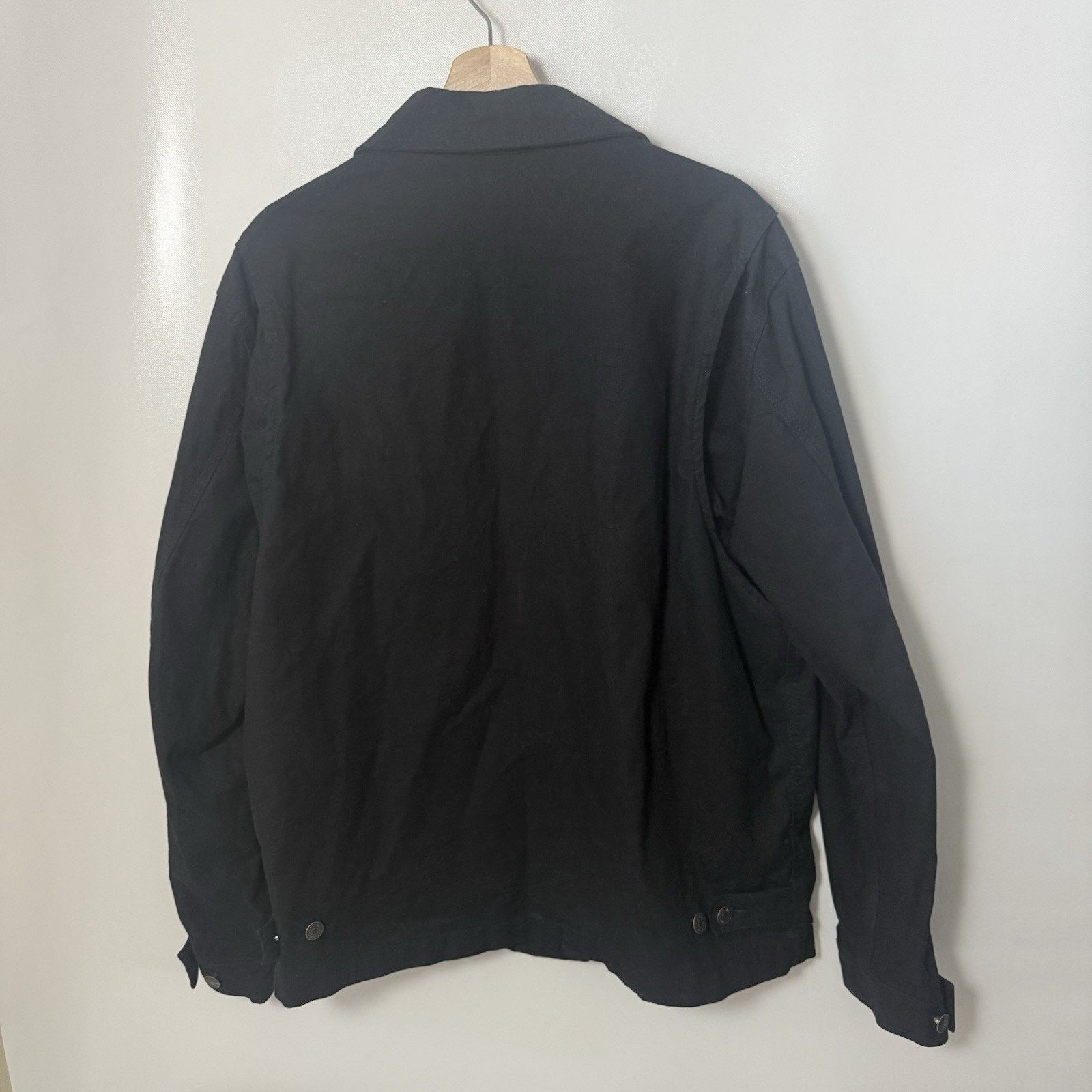 Other Tough Duck Jacket Chore Black Canvas Embroidered Work Size US L / EU 52-54 / 3 - 2 Thumbnail