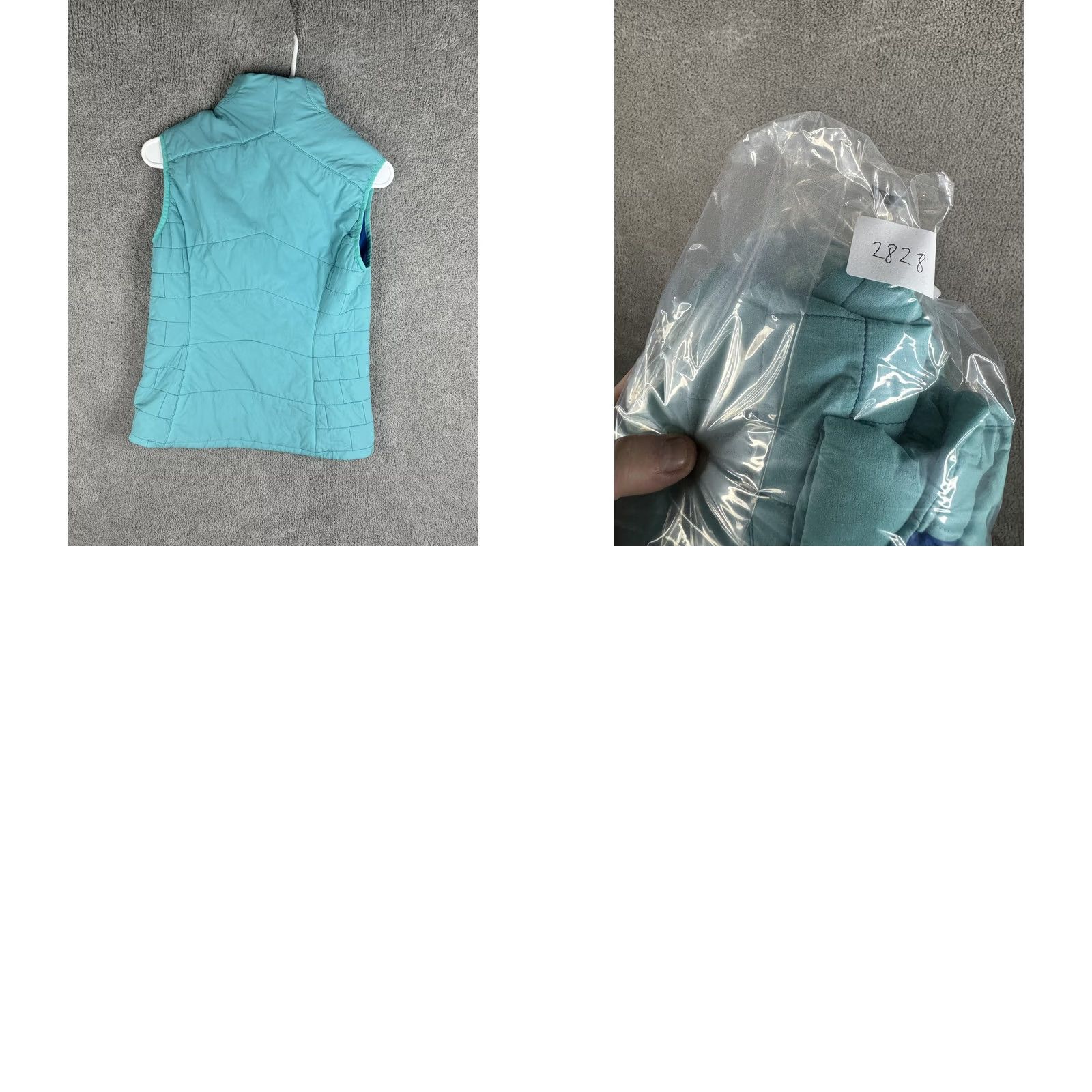 Patagonia Patagonia Vest Womens XS Teal Blue Insulated Quilted Full Zip Puffer Hiking Size XS / US 0-2 / IT 36-38 - 8 Thumbnail