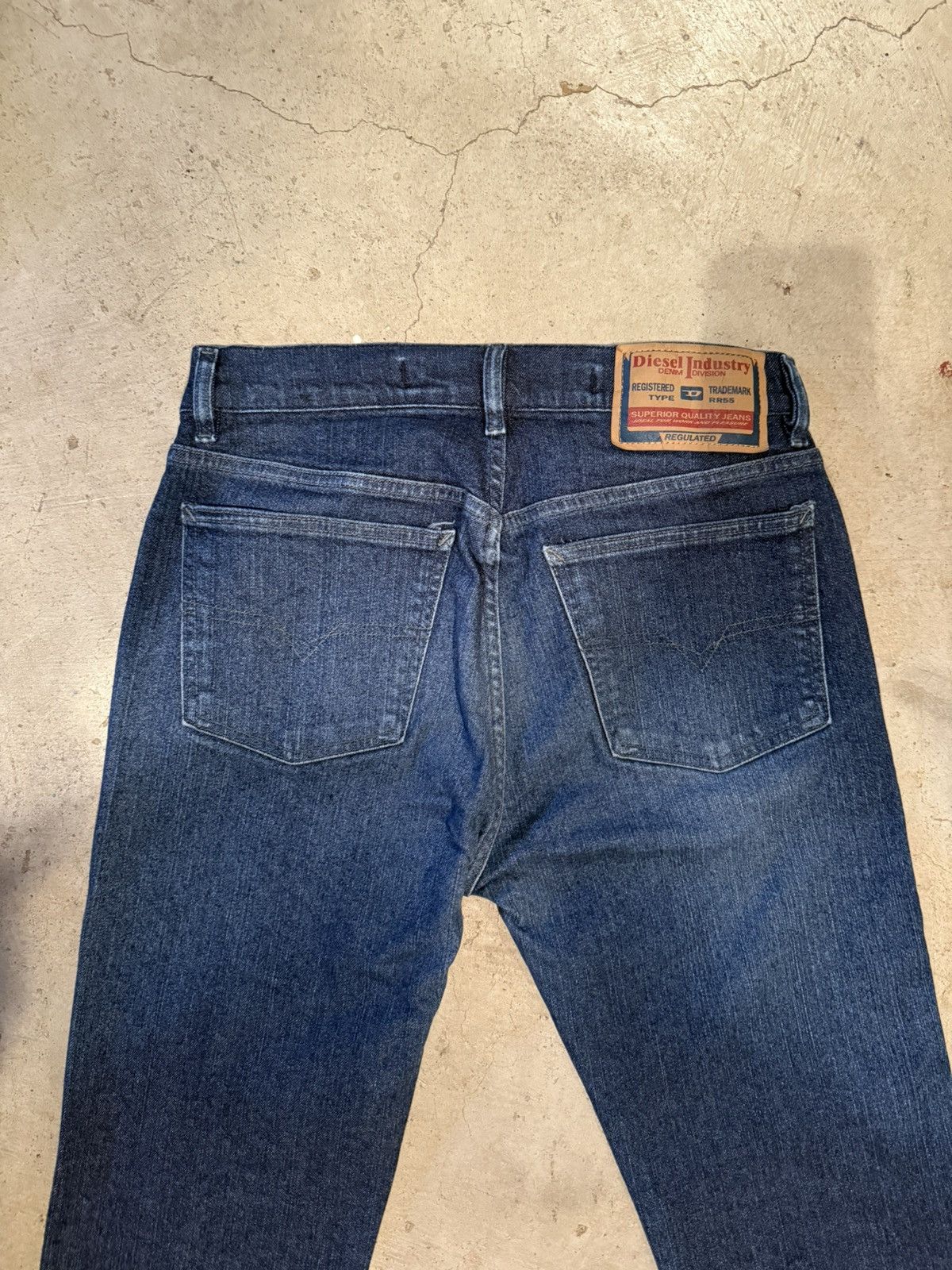 Diesel Men’s Diesel Size 30 Jeans - Dark Wash Size US 30 / EU 46 - 4 Thumbnail