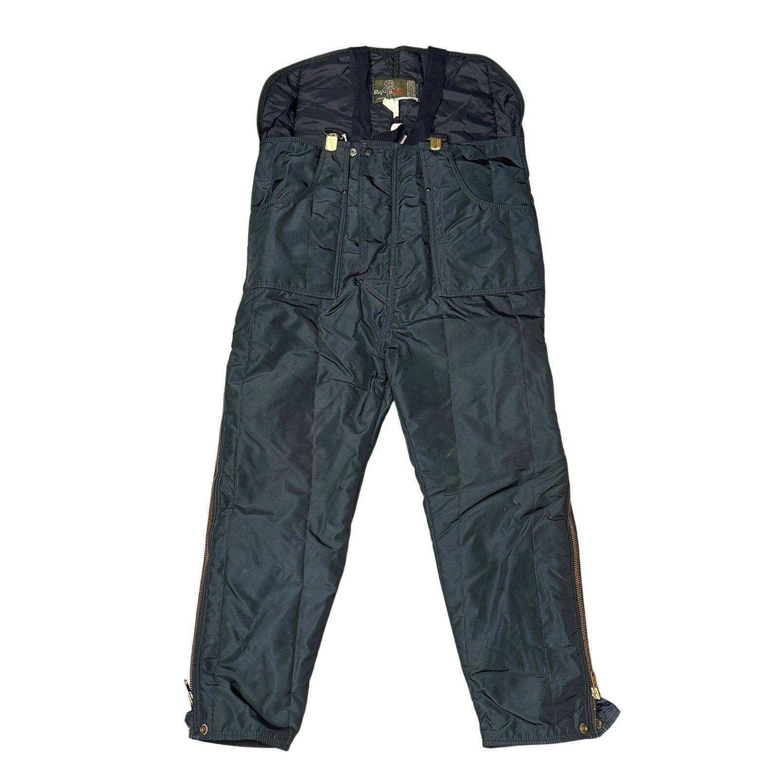 Refrigiwear Vintage RefrigiWear 345 Bib Overalls Medium Navy Quilted Size US 38 / EU 54 - 1 Thumbnail