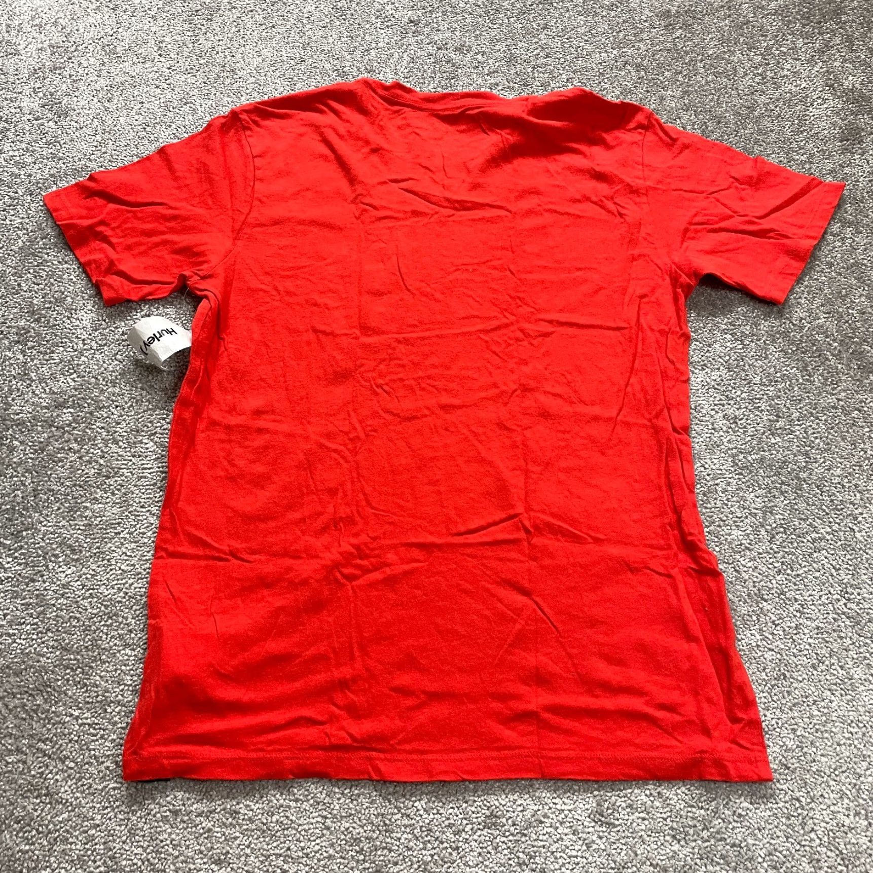 Hurley Hurley Basic Tee T-Shirt Men S Red Crew Neck Short Sleeve Top NWT New Size US S / EU 44-46 / 1 - 2 Thumbnail