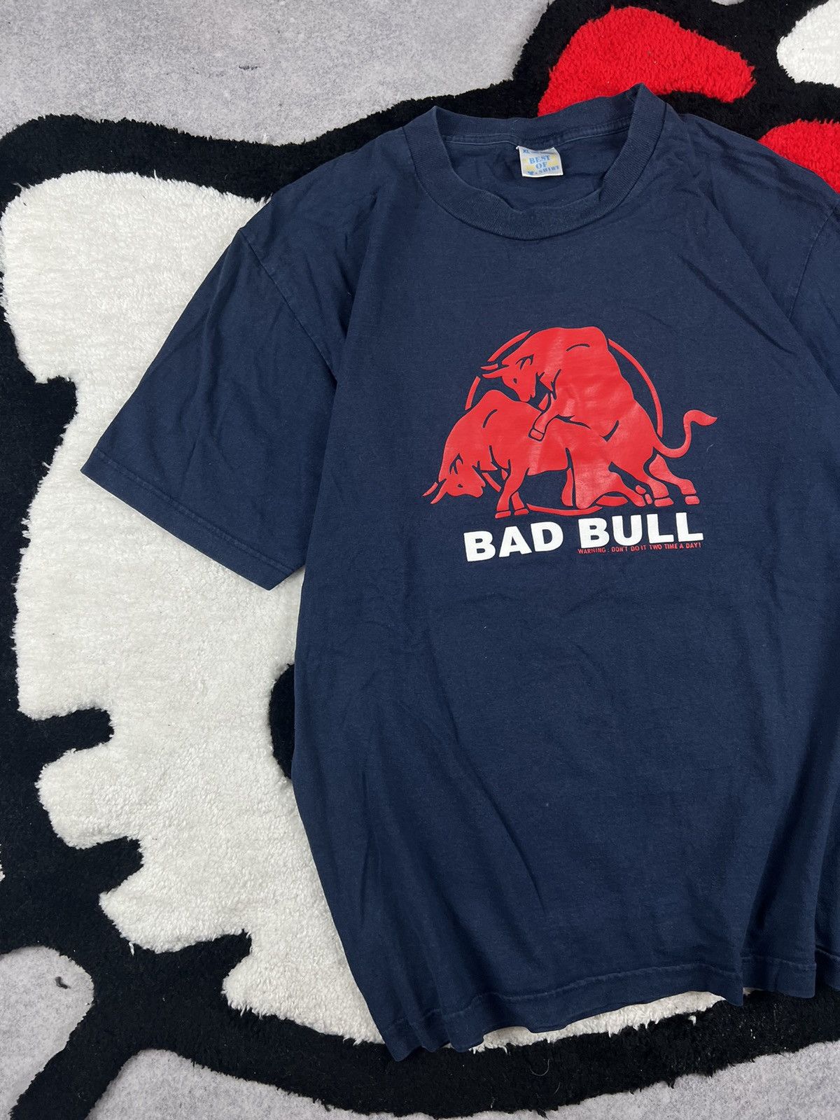 Vintage Y2K Adult Vintage Crazy Bad Bull Humor Sex Tee Shirt Size US XL / EU 56 / 4 - 2 Thumbnail