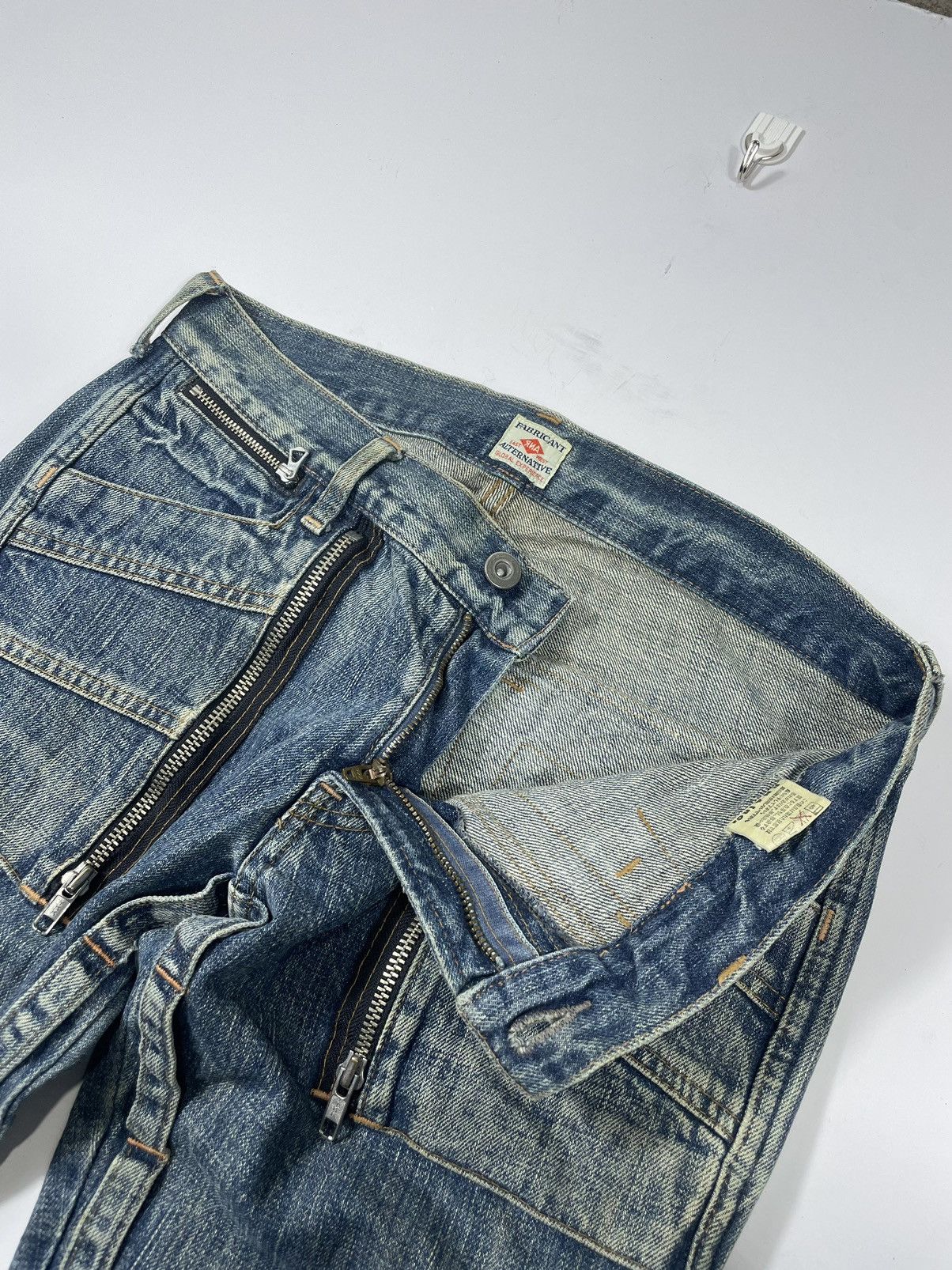 Beauty Beast × Japanese Brand Alternative Multi zipper cargo Pants punk style Size US 29 - 3 Thumbnail