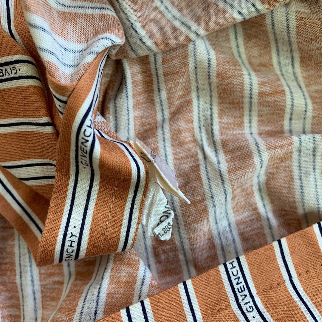 Givenchy Vintage Givenchy Striped Shirt Size US M / EU 48-50 / 2 - 2 Thumbnail