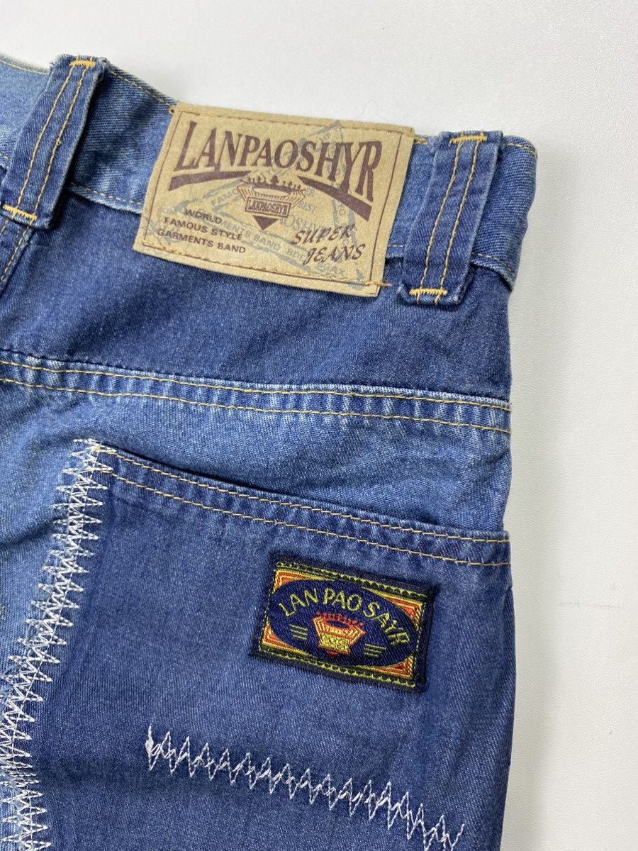 If Six Was Nine × Japanese Brand × Le Grande Bleu (L.G.B.) kapital style loose jeans pant lanpaoshyr japanese brand Size US 27 - 6 Thumbnail