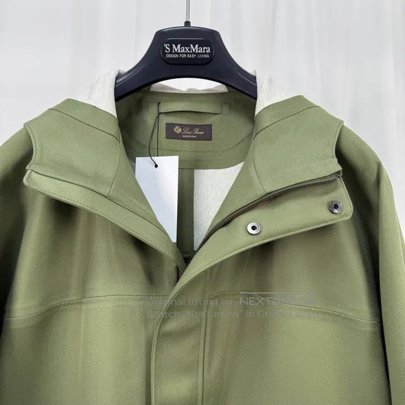 Loro Piana Loro Piana Thick silk hooded jacket coat Size XS / US 0-2 / IT 36-38 - 3 Thumbnail