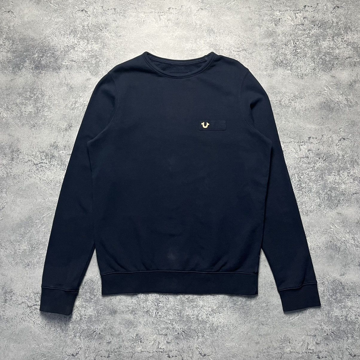 True Religion Vintage True Religion Small Logo Sweatshirt Streetwear Y2K Size US M / EU 48-50 / 2 - 1 Thumbnail
