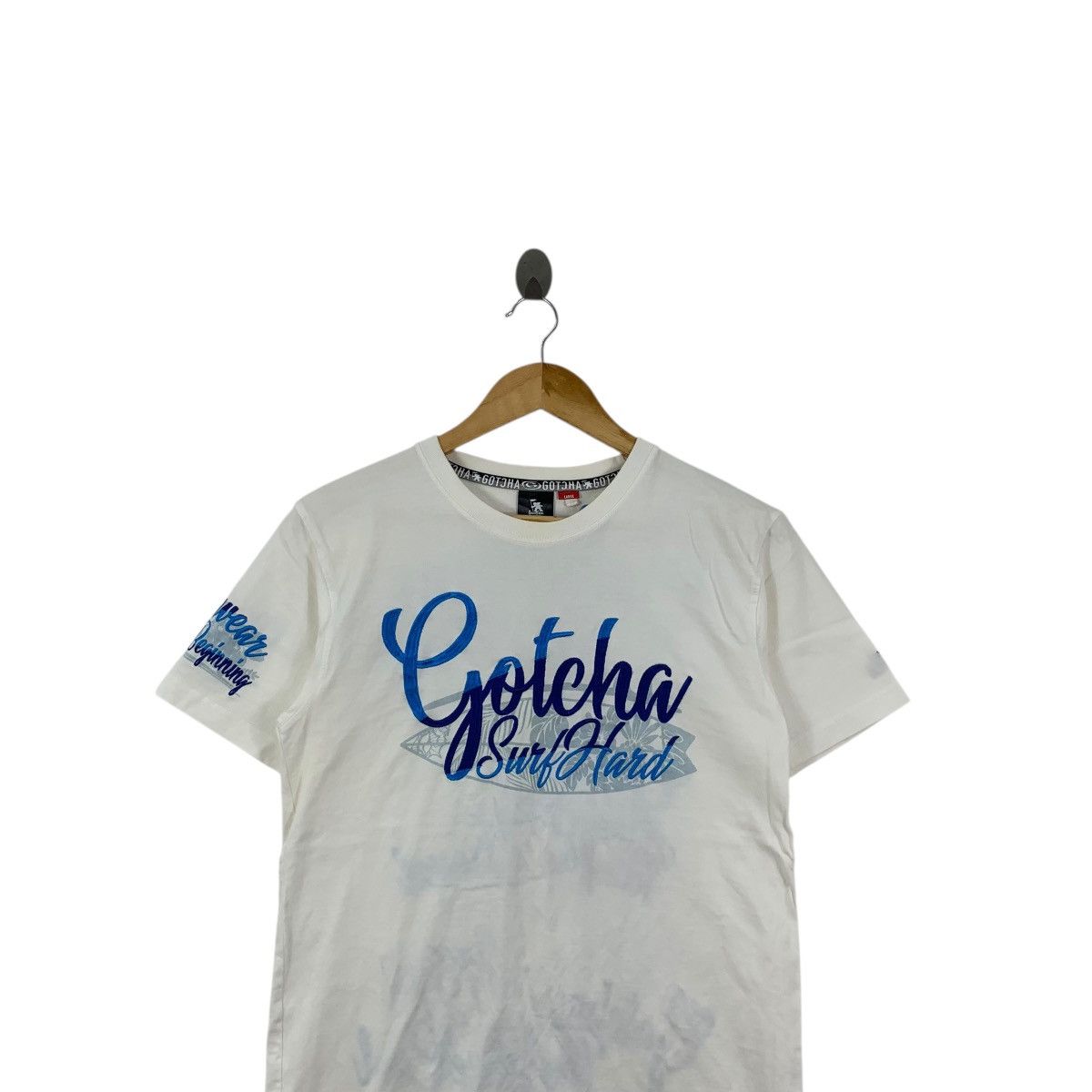 Gotcha GOTCHA CALIFORNIA SURF Ride Waves Sunwear Tee Shirt Top Size US L / EU 52-54 / 3 - 2 Thumbnail