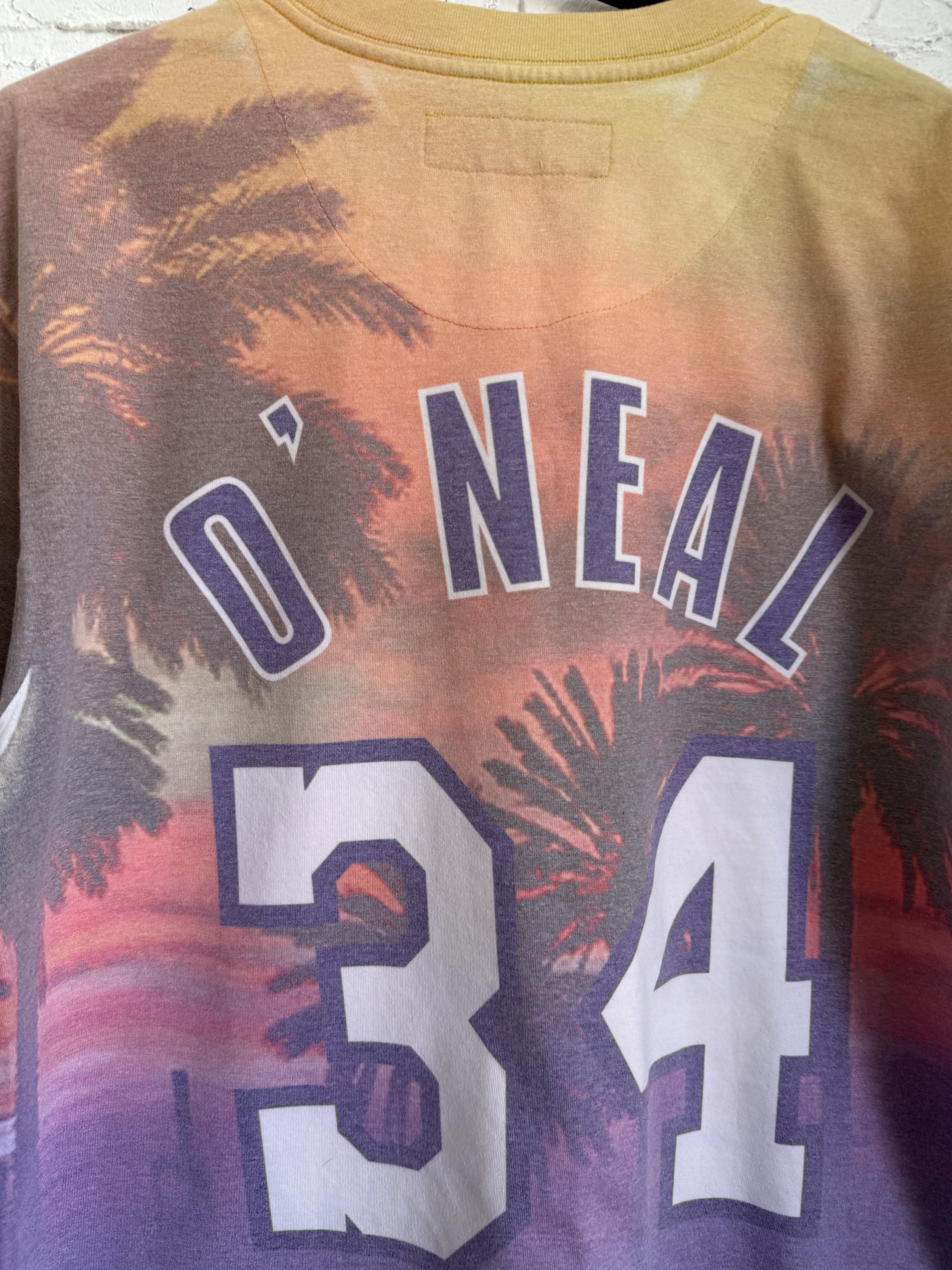 Mitchell & Ness × NBA Mitchell & ness shaquille o'neill Lakers full print t-shirt Size US L / EU 52-54 / 3 - 7 Thumbnail
