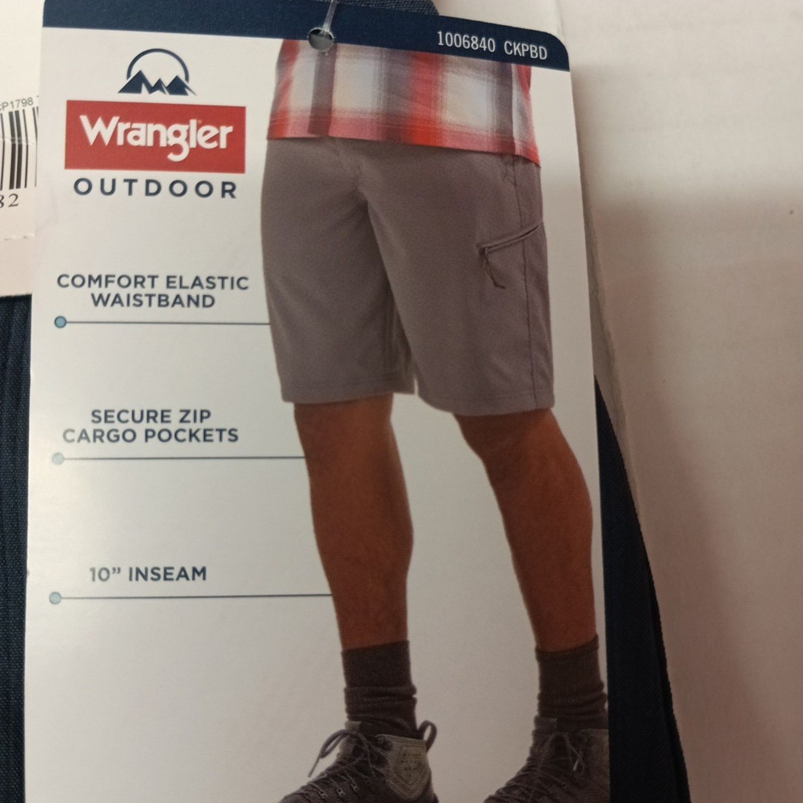 Wrangler Wrangler Men's Field Utility Shorts Size 42 Blue Relaxed Fit Size US 42 / EU 58 - 3 Thumbnail
