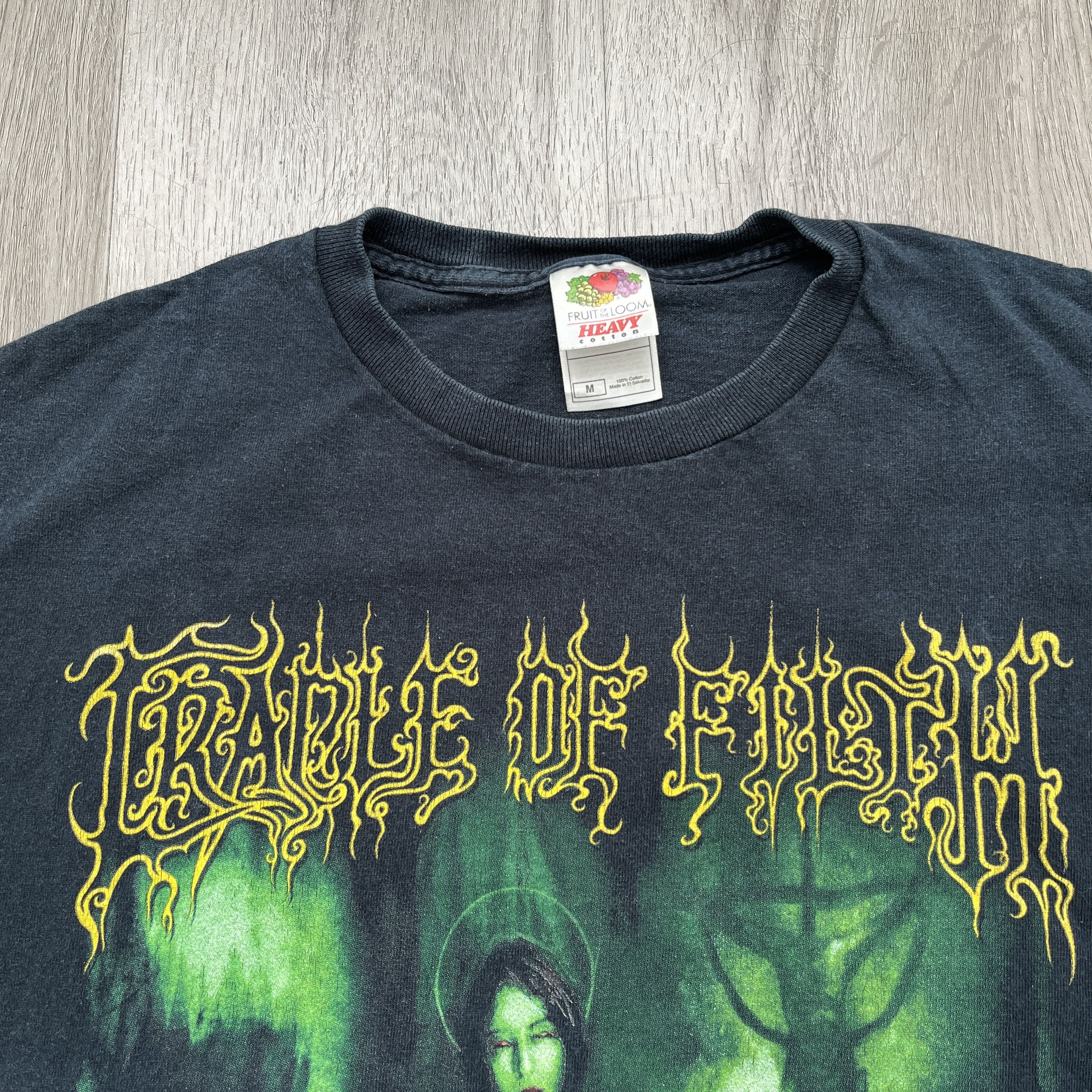Band Tees Rare Vintage Cradle Of Filth - Thornography Band tee Size US M / EU 48-50 / 2 - 5 Thumbnail