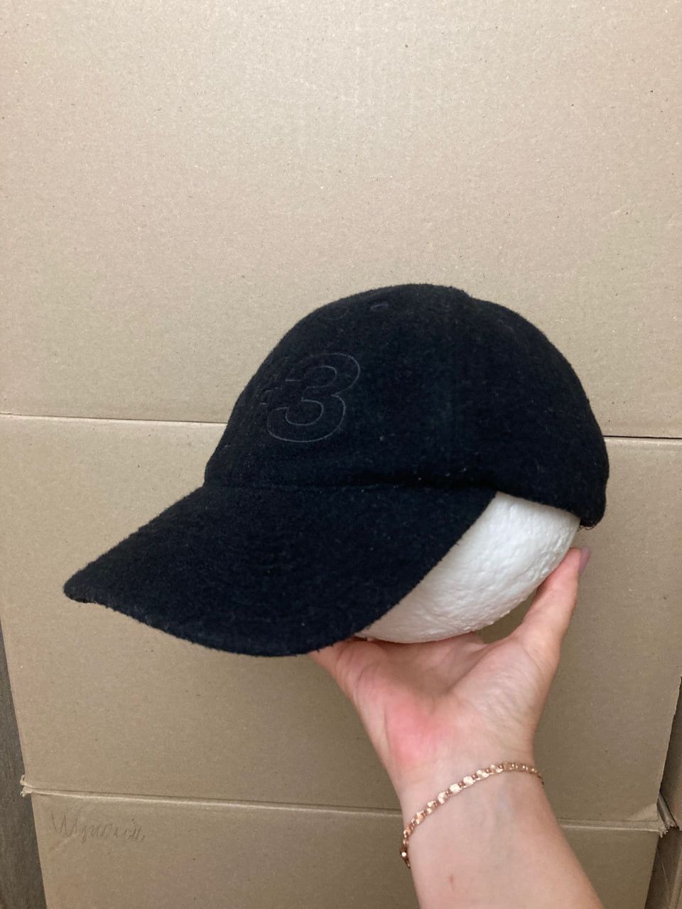 Yohji Yamamoto VINTAGE YOHJI YAMAMOTO Y-3 CAP HAT Y2K JAPANESE AVANT GARDE Size ONE SIZE - 9 Thumbnail