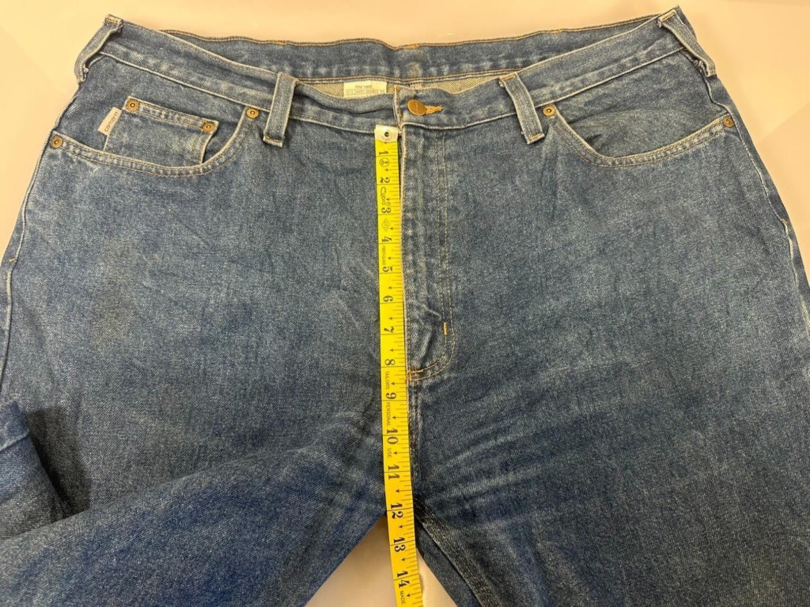 Carhartt Carhartt Men's 42/34 Relaxed Fit Blue Jeans Size US 42 / EU 58 - 10 Thumbnail