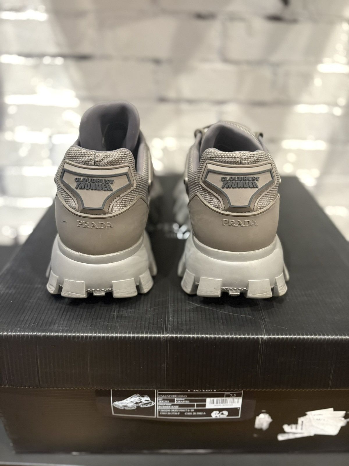 Prada Prada Cloudbust Thunder Gray PO Size 7.5 Size US 7.5 / EU 40-41 - 3 Thumbnail
