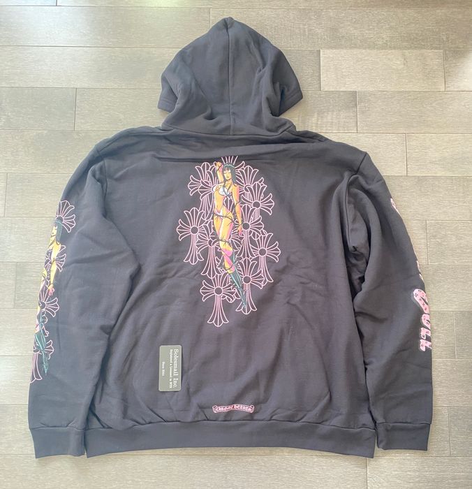 Chrome Hearts Chrome Hearts Deadly Doll Zip-up Hoodie | Grailed