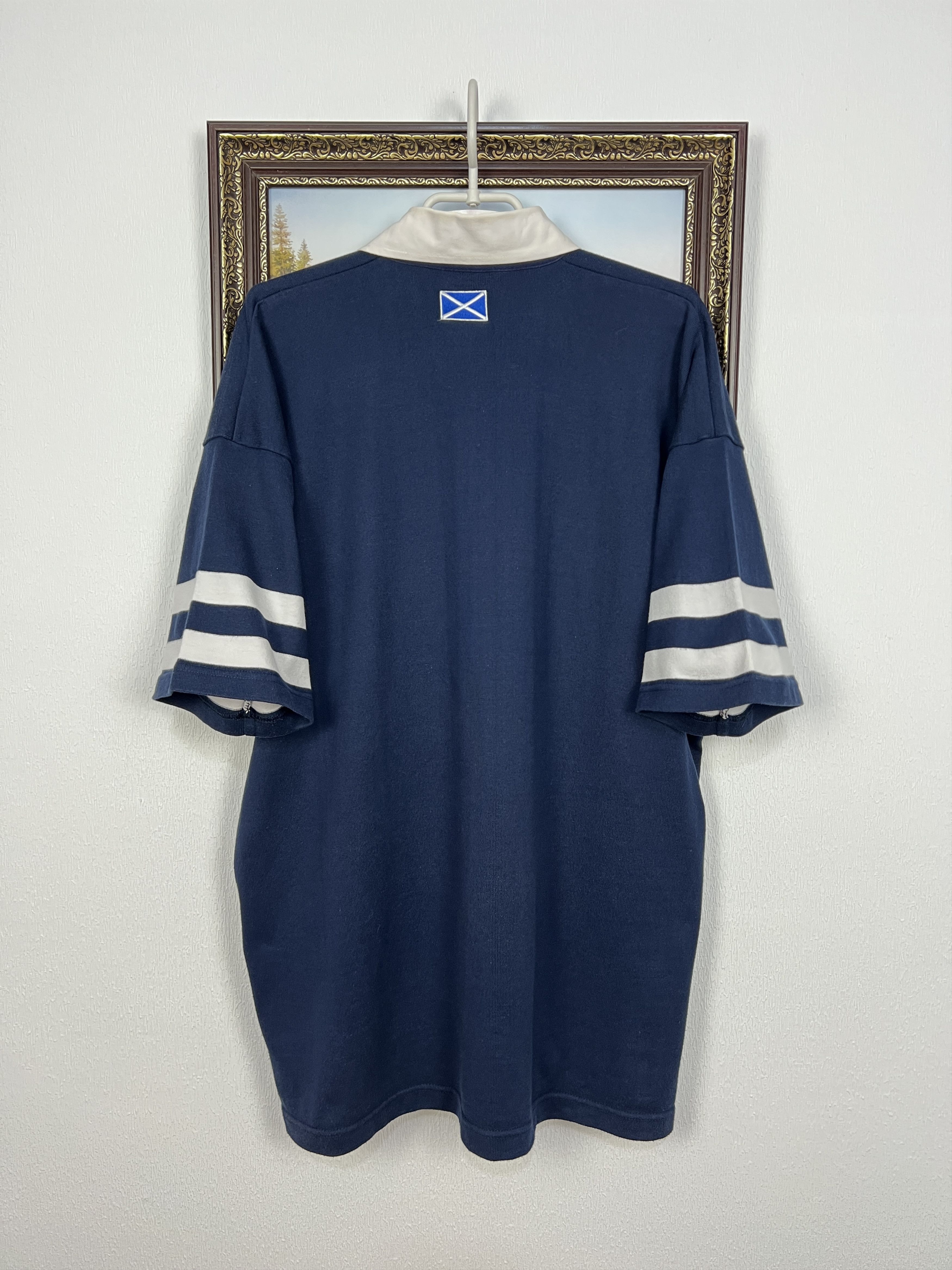 Vintage Vintage 90's Cunterbury Scotland Rugby Union Jersey National Size US XL / EU 56 / 4 - 9 Thumbnail