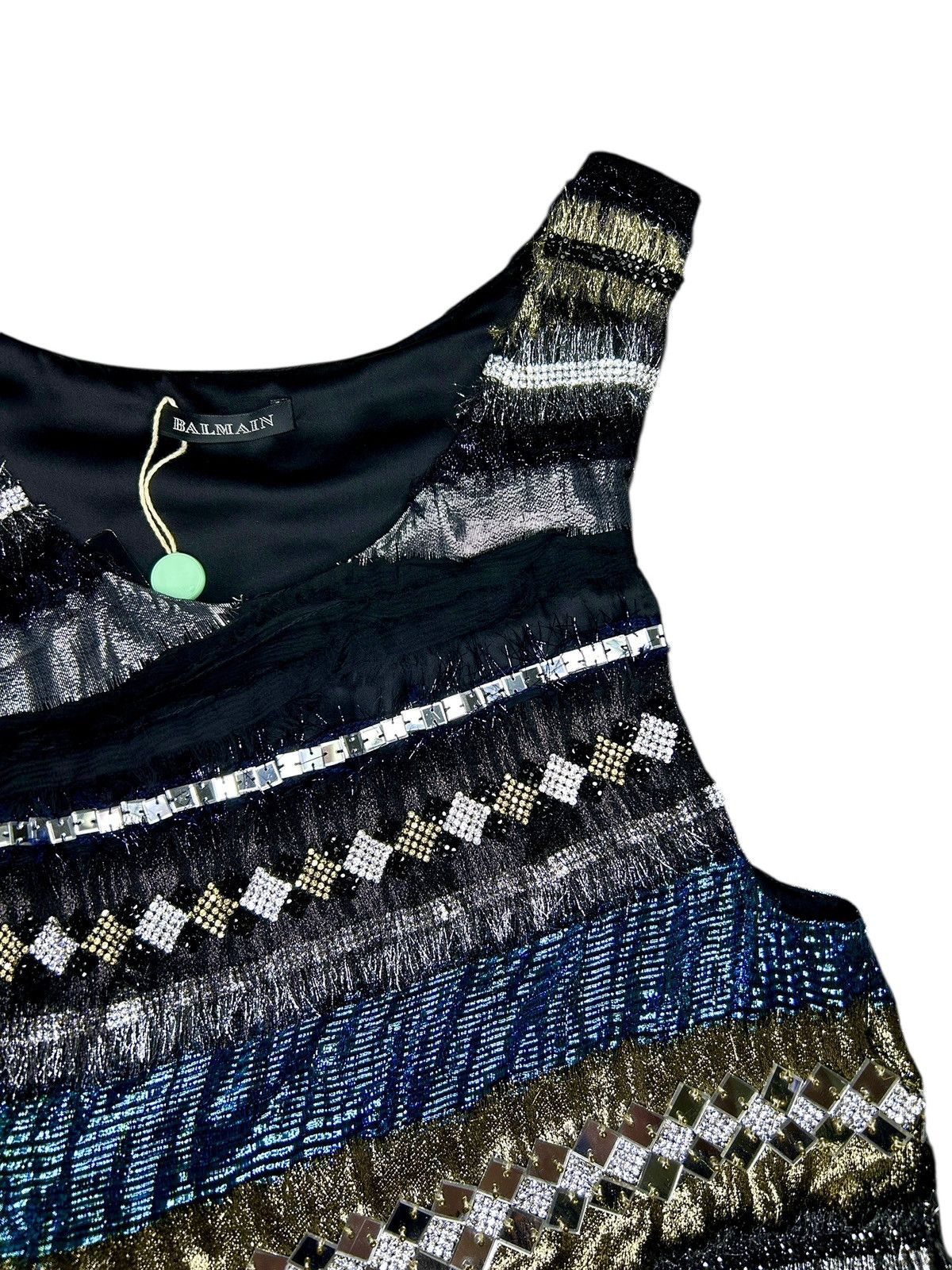 Balmain F/W 11 Swarovski Embellished Top Size S / US 4 / IT 40 - 4 Thumbnail
