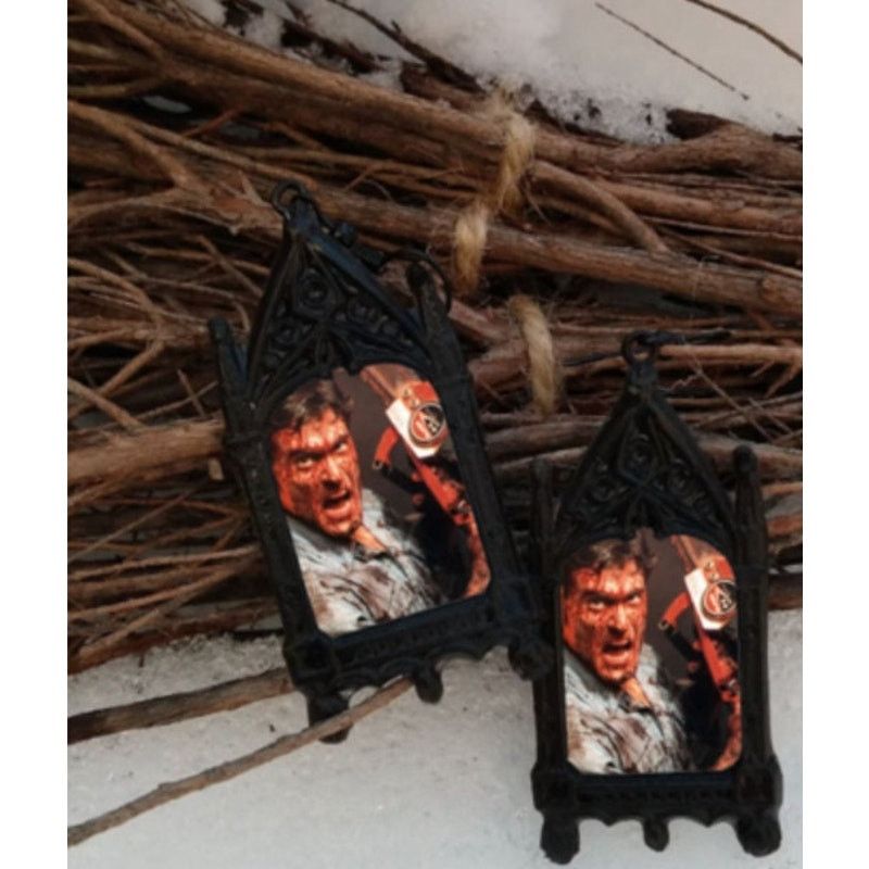 Other Ash VS Evil Dead Earrings Evil Dead Slasher Horror Size ONE SIZE - 1 Thumbnail